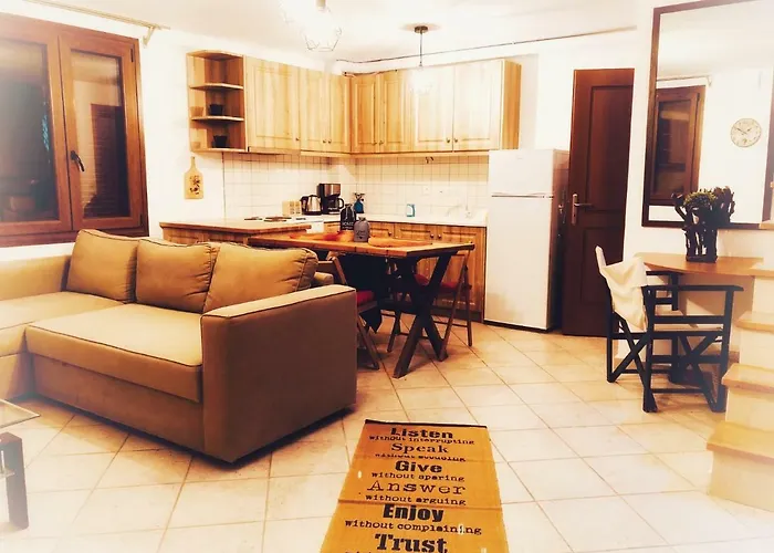 Romantic Maisonette In The Heart Of Pythagoreio Lh Door